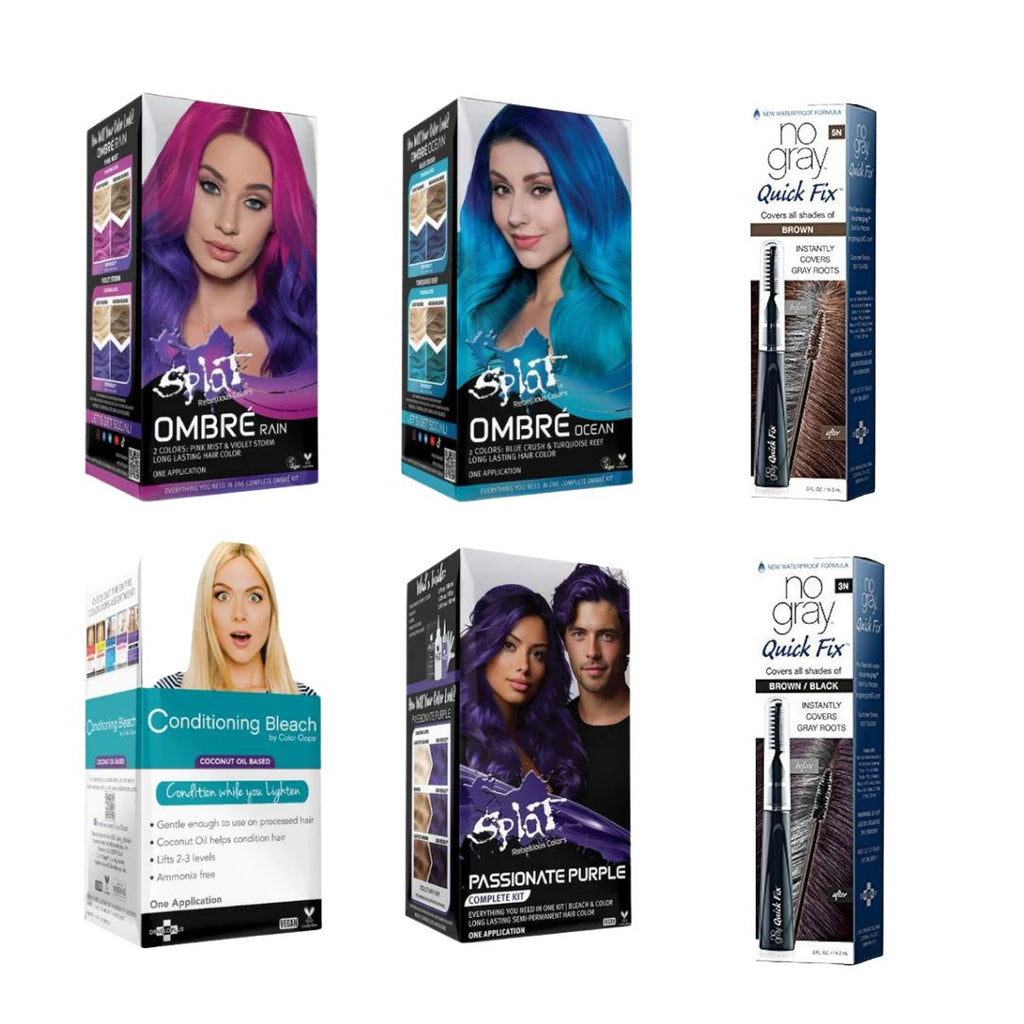 🎨 Bold Hair Color & Root Touch-Up Lot #5696 Splat, No Gray & Color Oops (50 units) - Image 1
