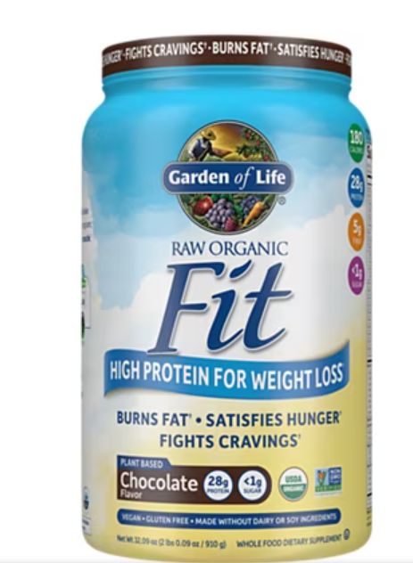 🍫Garden of Life Raw Organic Fit Protein Powder – Chocolate flavor #5192 (16 units) - Image 1