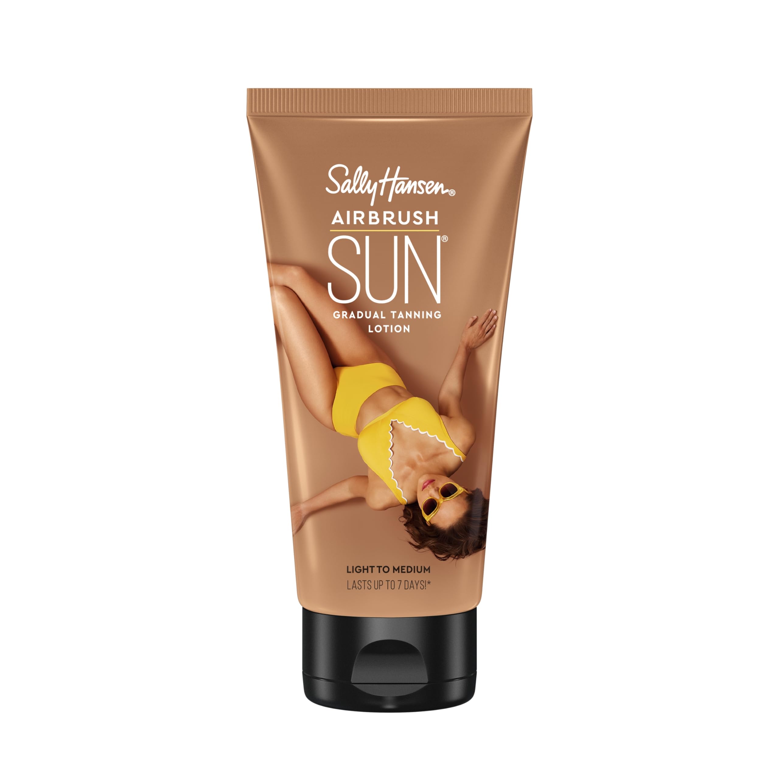 🌞Sally Hansen Airbrush Gradual Tanning Lotion Light to Medium 5.9 Oz  #6468 (76 units)