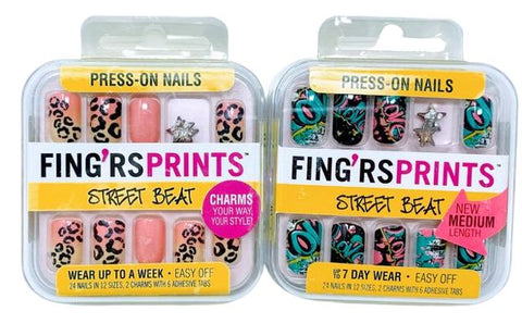 ✨Trendy! Fing'rs Prints Artificial Nail Variety Mix