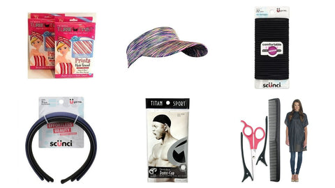 💯New Manifested Hair Accessory Lot #4423 - Scunci, Conair, Hairdo, and more (100 units)