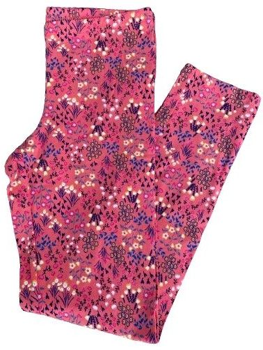 👚Old Navy Girl Coral Floral Leggings Sz 8(M) No Retail Tags - 100 units