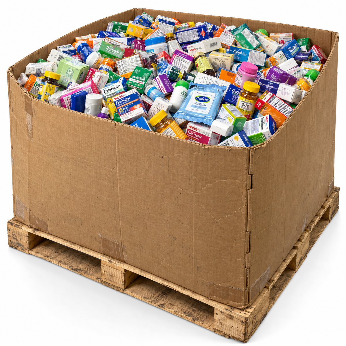 National Drugstore Personal Care, OTC & Wellness Liquidation Pallet (1500 Units)