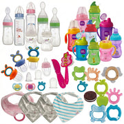 🍼BEEBABY Premium Baby Care Liquidation Lot - Bottles, Teethers, Sippy Cups #6464 (200 units) - Image 1