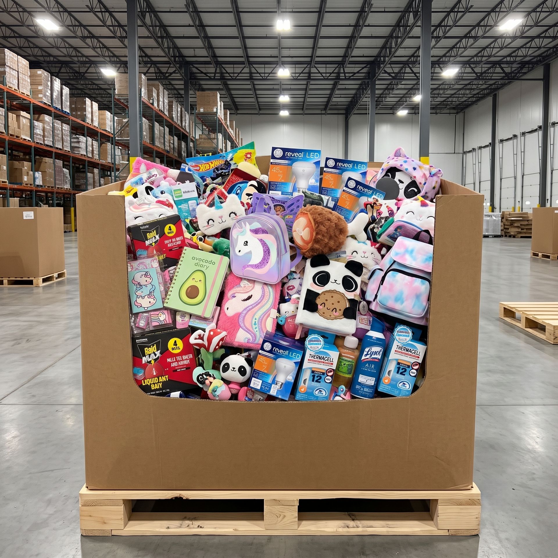 🎒 Massive Back-To-School & Trending Pallet GE, Claire's, Hello Kitty & More #6524 (1160 units) - Image 1