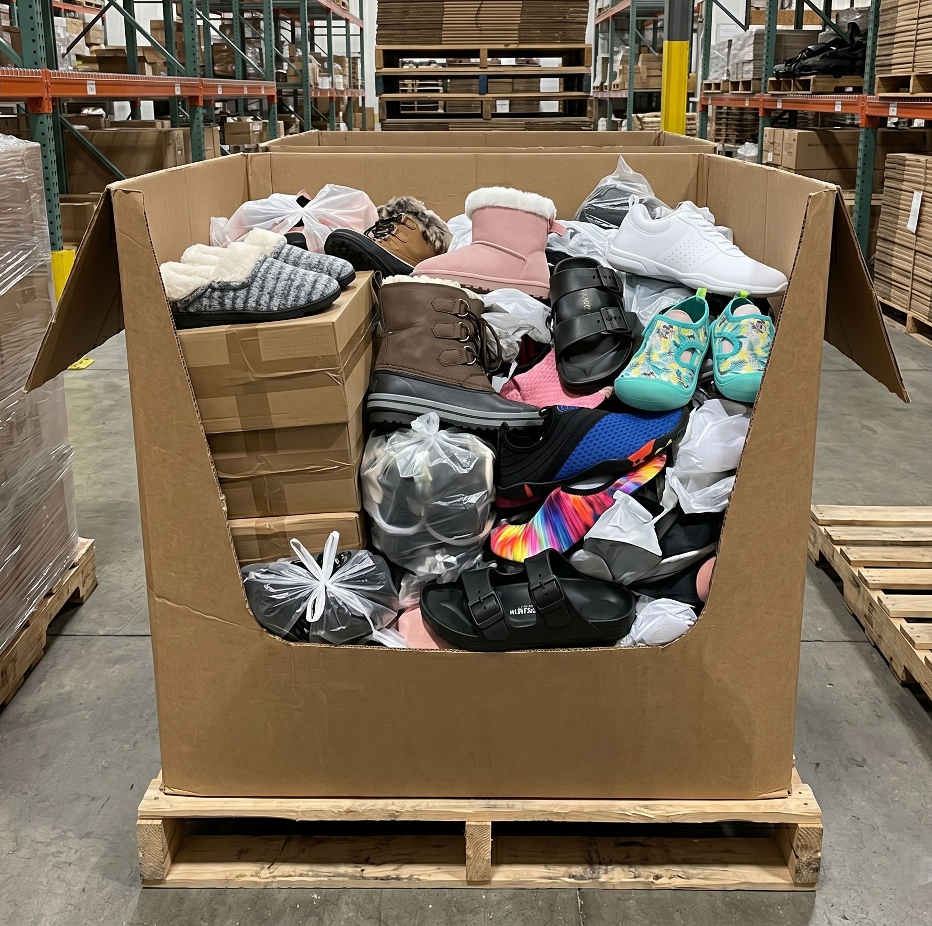 🛒 Walmart.com Mixed Footwear Liquidation Pallet | Men, Women & Kids (300 units) - Image 6