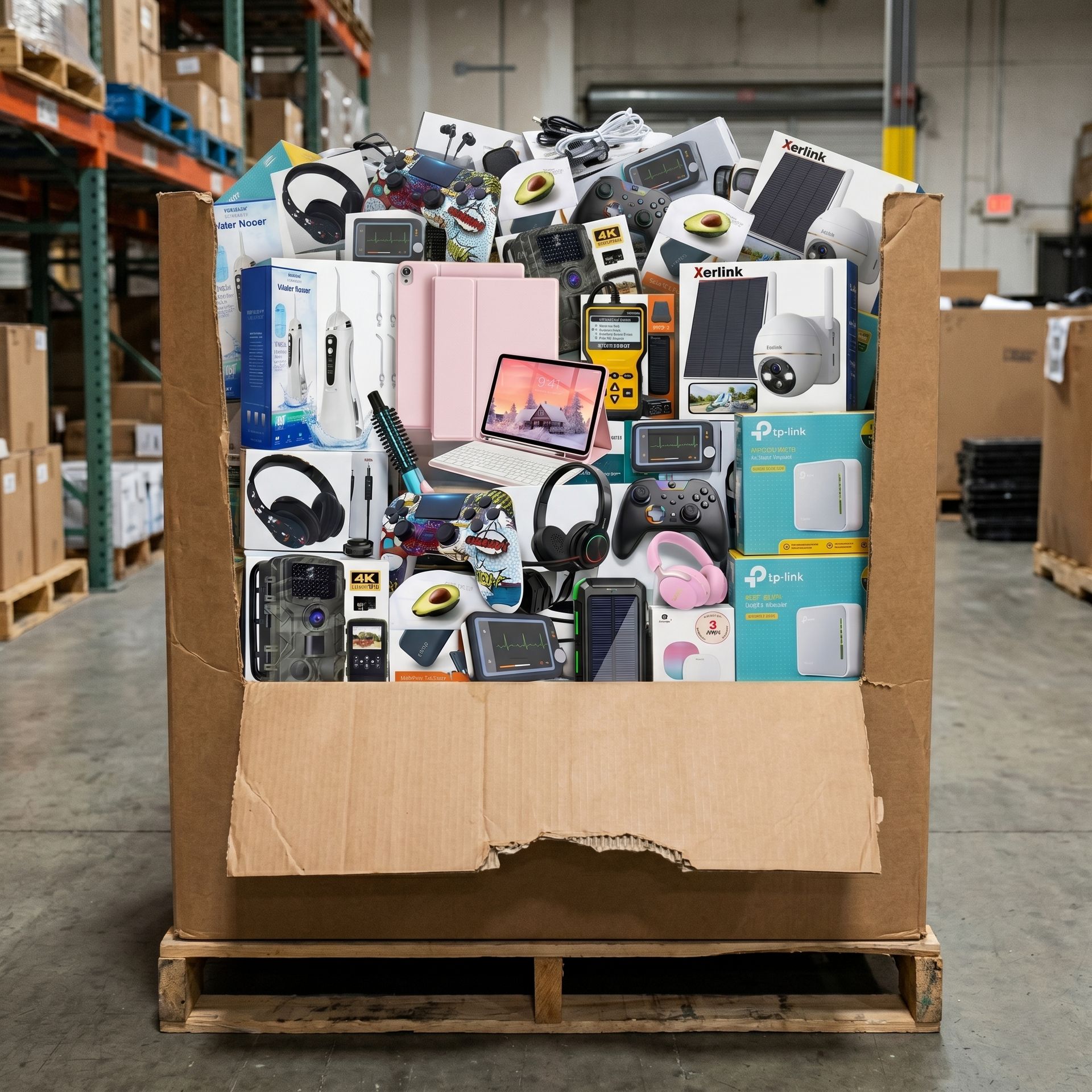 🎮Liquidation Electronics Returns | Switch Gear, Smartwatches, Cameras  #6382 (196 units) - Image 1