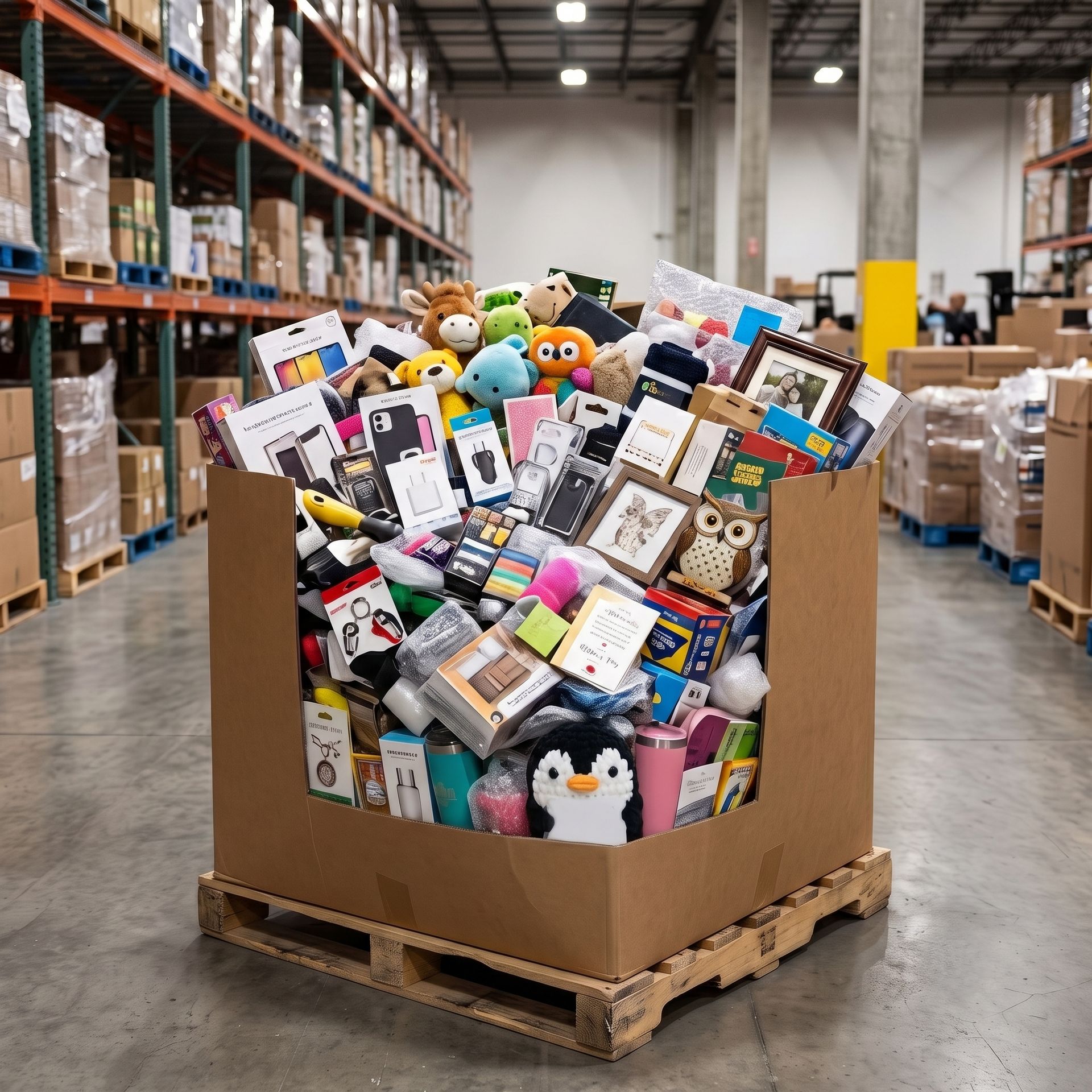 🎁 Mixed Amazon Inventory Pallet - Tech Accessories, Home & Craft #6523 (756 units) - Image 1