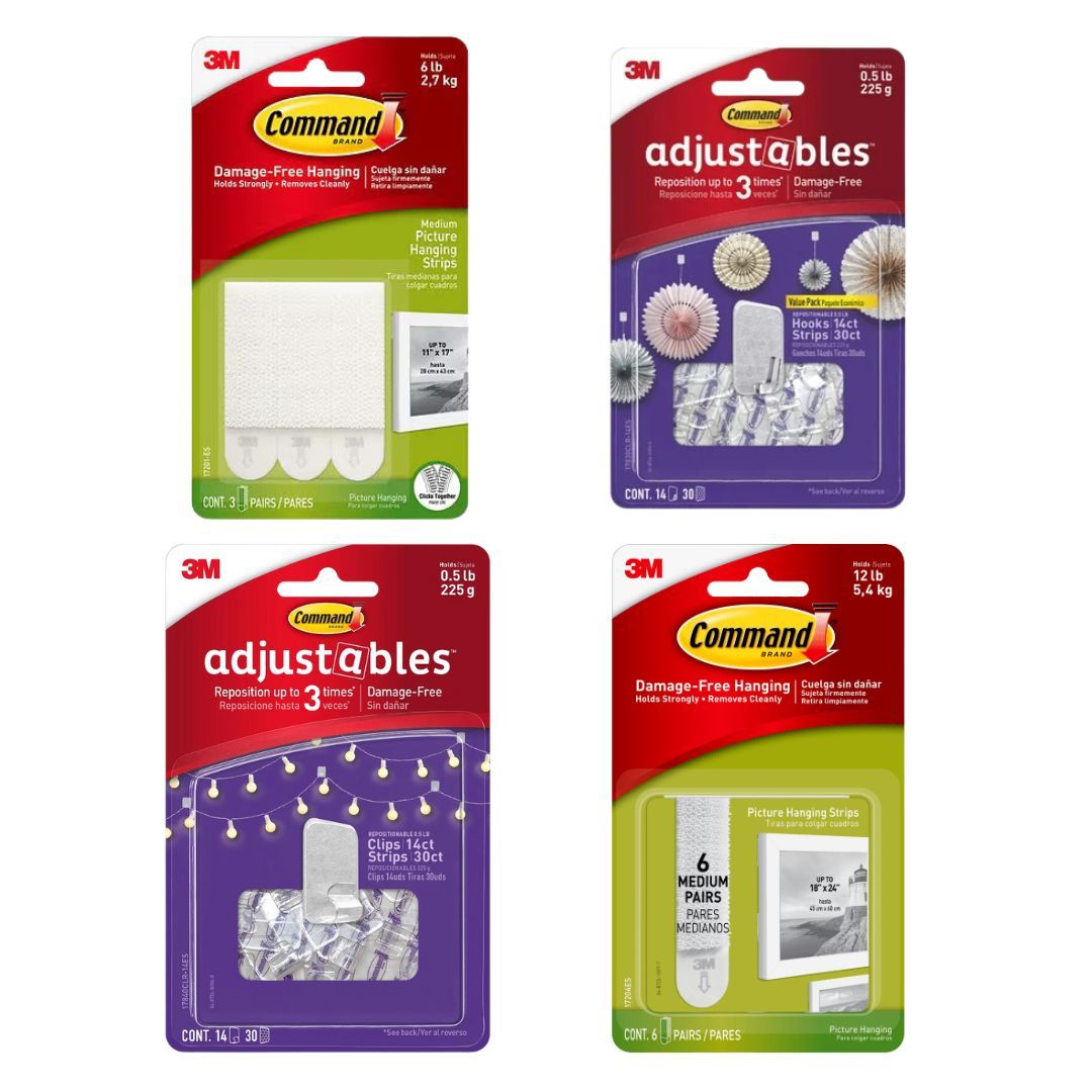 🛠️ Bulk Command Brand Assortment | Mixed Hooks, Clips & Mounting Strips #6051 (400 units) - Image 5