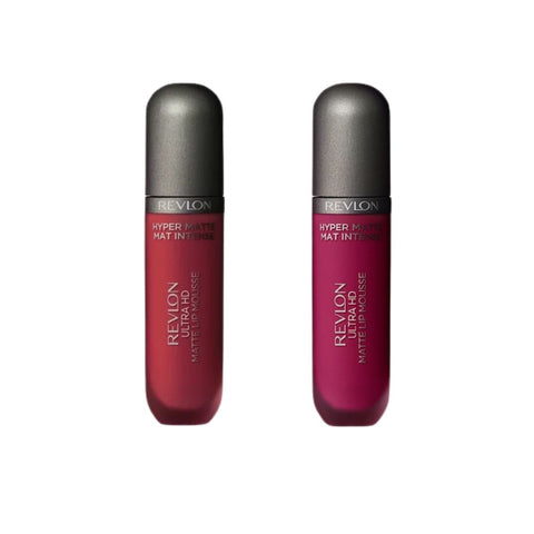 💋 Revlon Ultra HD Matte Lip Mousse Crimson Sky + Red Hot  #5312 -Factory Packed (144 units) - Image 1