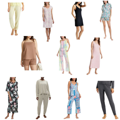 🎀 Macy's Sleepwear Assortment -  Alfani, Miss Elaine, GapBody, Sanctuary #5366 (50 units) - Image 1