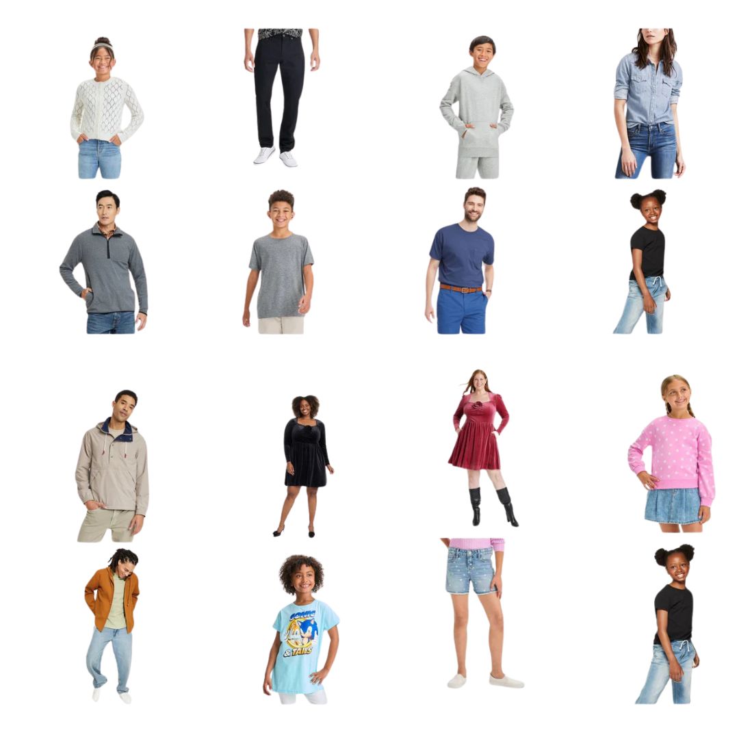 🎽🧥 NO TAGS Target Clothing Lot | Shelf Pulls, Mixed Styles & Sizes! #5403 (50 units) - Image 1