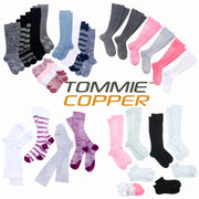 💪 Tommie Copper Compression Sock Lot – Mixed Styles & Sizes | QVC-Favorite! #5575 - Image 1