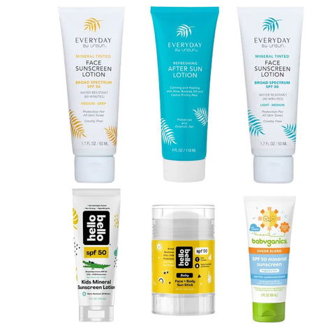 🌞 Summer SPF & After-Sun Care Lot – Hello Bello, Babyganics & Unsun  #5642 (104 units) - Image 1