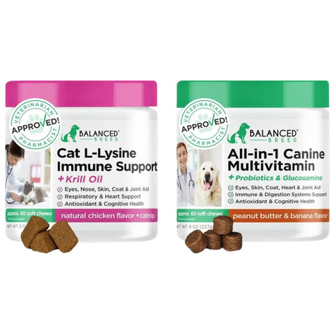 🐕 Balanced Breed Dog & Cat Soft Chews - Expired Feb–May 2025 #5668 (94 units) - Image 1