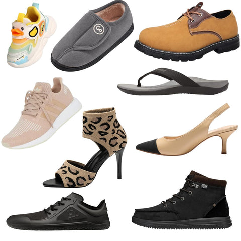 🩴 Amazon Footwear Manifested Lot – Nike, Vivobarefoot, Adidas, Hey Dude #5883 (44 units) - Image 1
