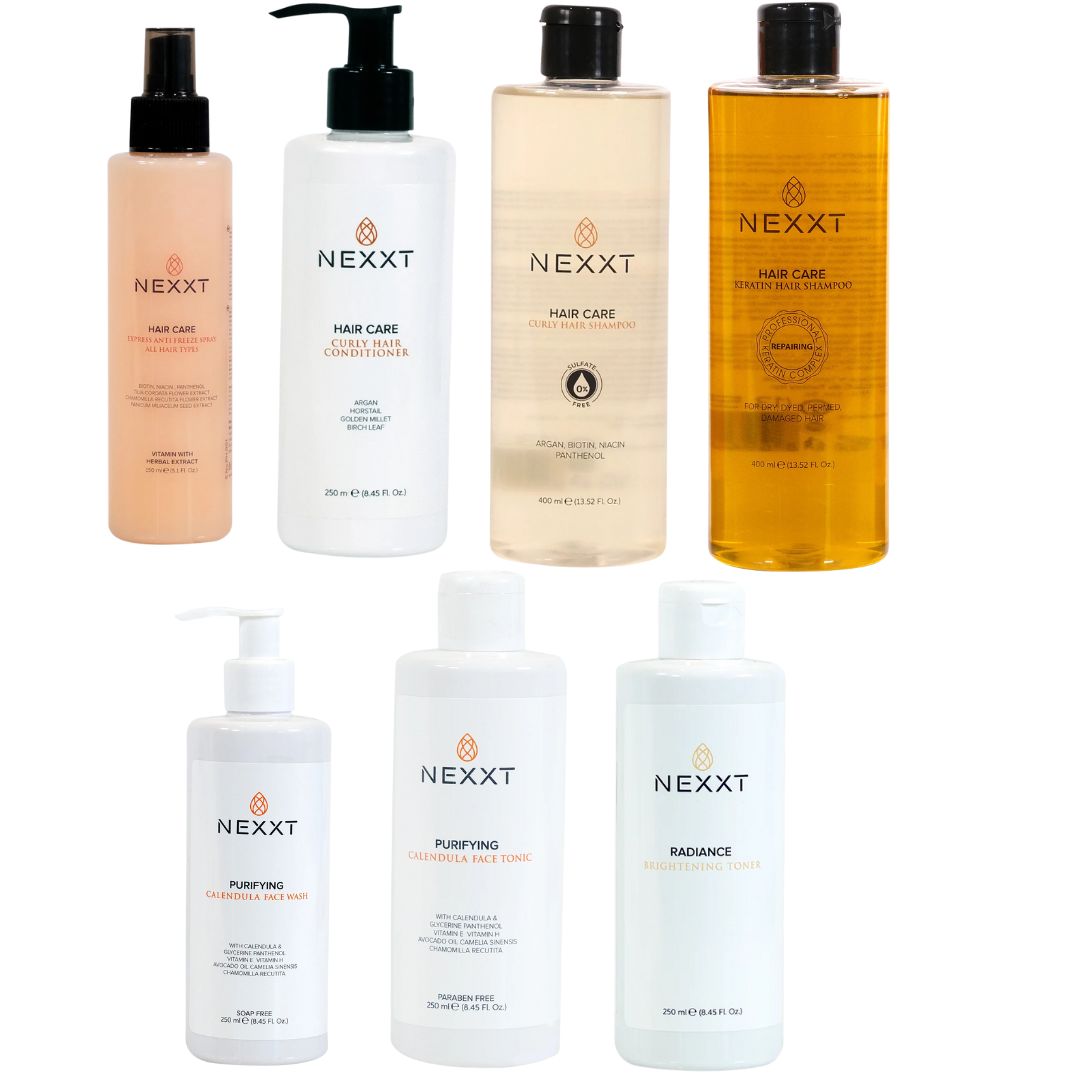 💇‍♀️ NEXXT Salon Quality Lot | Shampoo, Conditioner, Toners & Body Oil #6064 (110 units) - Image 1