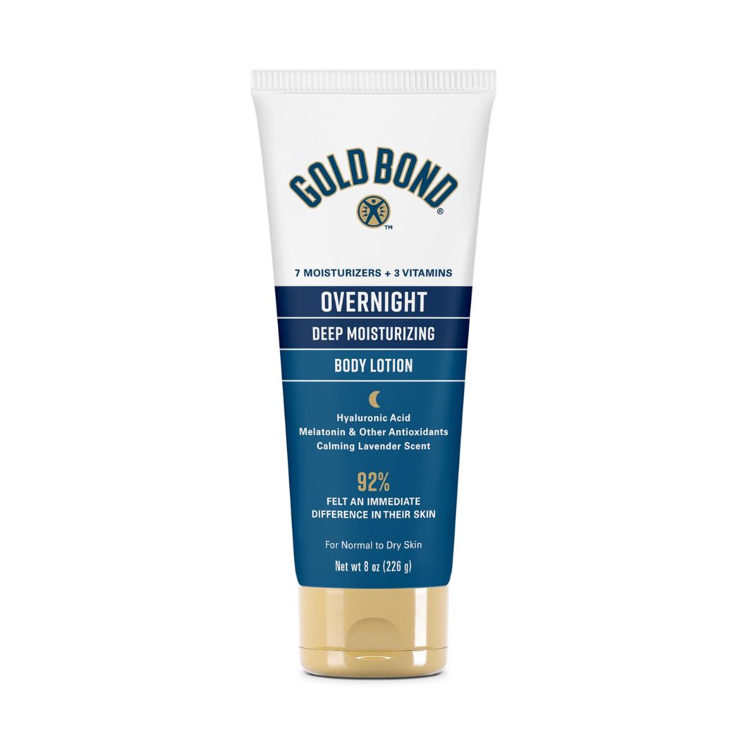 🌜Gold Bond Ultimate Overnight Deep Moisturizing Lotion 8 oz #6345 (68 units) - Image 1