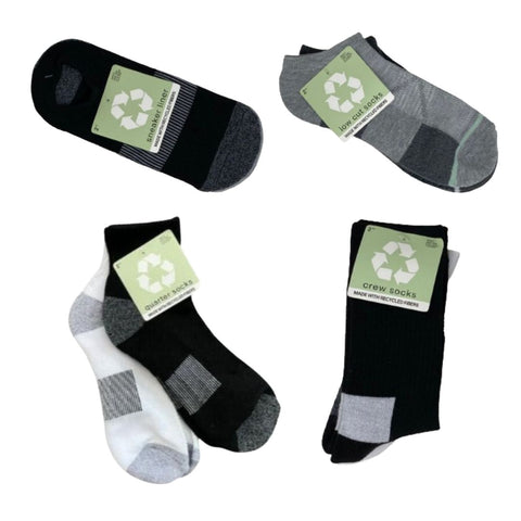 🧦Eco-Friendly & Sustainable Manifested Sock Lot #4605 - (75 units) - Image 1