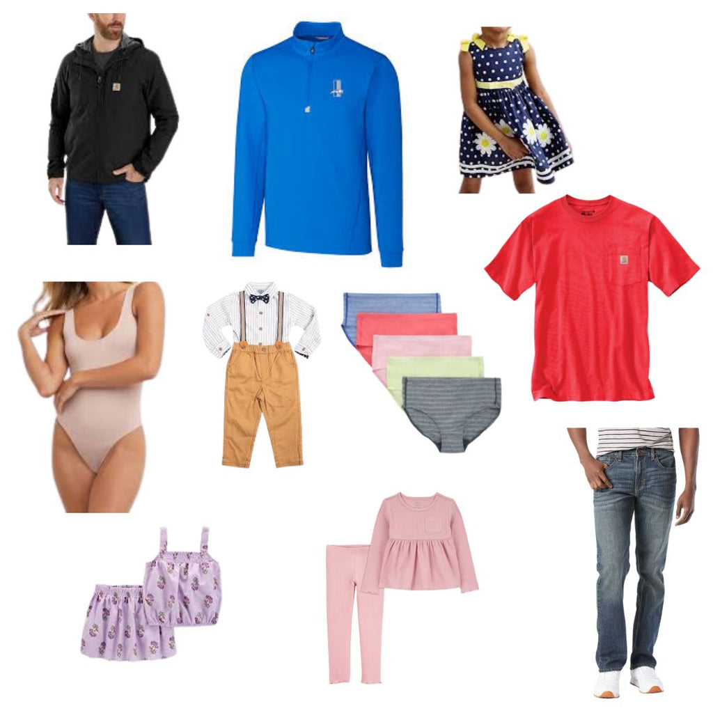 Trusted Brands Manifested Clothing Lot #4940 - Carter's, Maidenform, CARHARTT (72 units) - Image 1