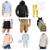 👚Stylish & Practical Clothing Manifested Lot #4937 -Carhartt, Izod, Carter's & more (60 units) - Image 1