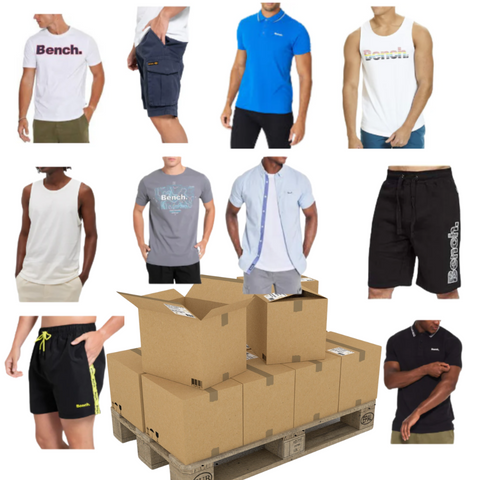 Bench Men's Spring & Summer Apparel Pallet Unmanifested (500 units)