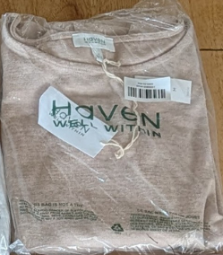 🏷️Haven Well Within - Organic Cotton Long Sleeve Knit Top #6475 (30 units)