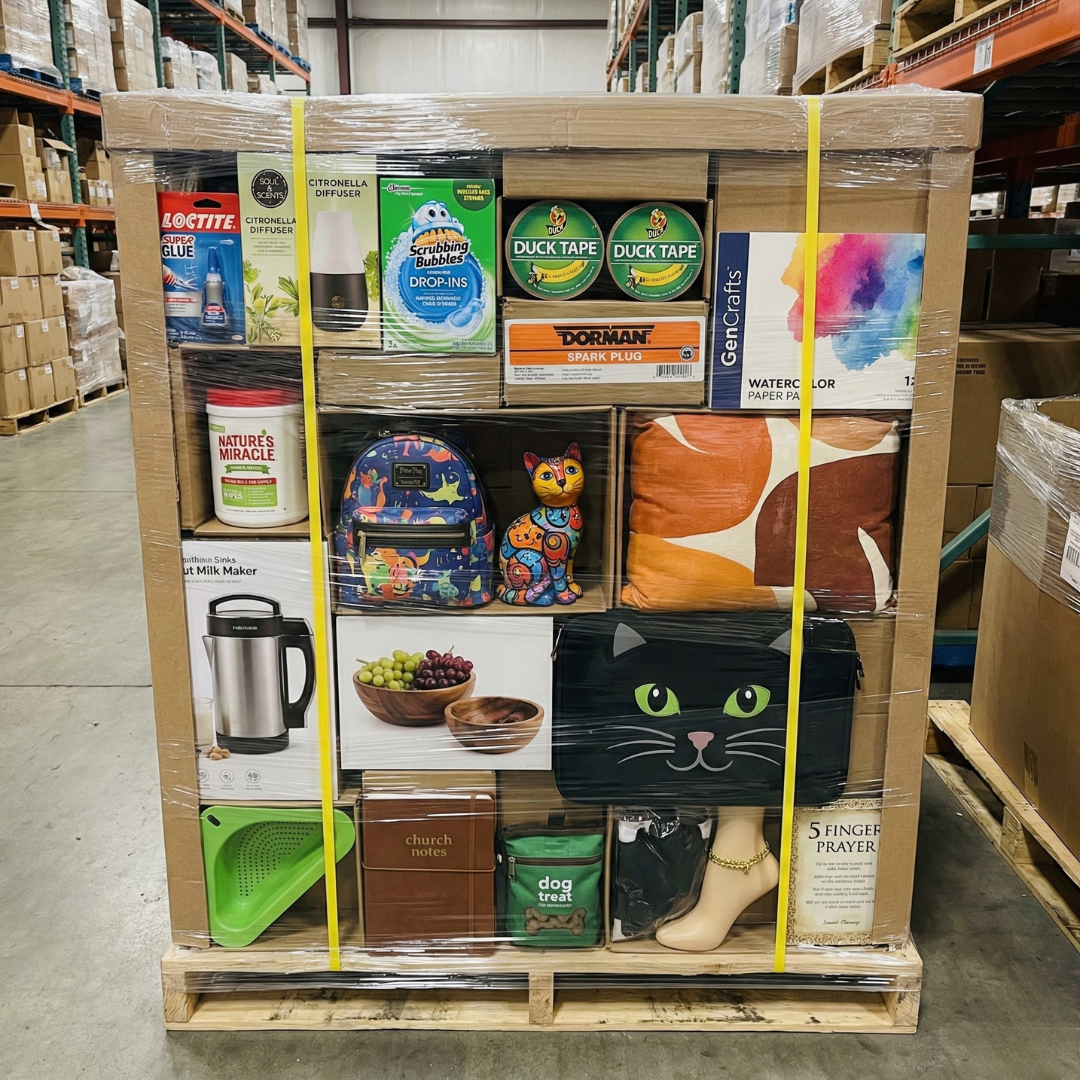 📦 Manifested Amazon General Merchandise Pallet #6190 (838 units)