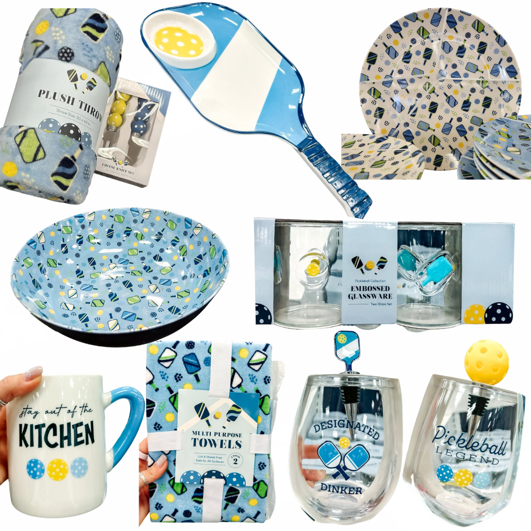 🏓Fun Pickleball Theme Tableware & Home Assortment Pallet #6459 (755 units)