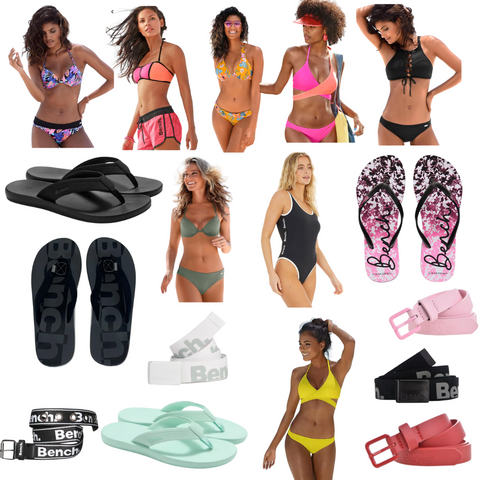 👙 Bench Swimwear & Accessories Box - Women's Swim + Belts & Flops(75 units)