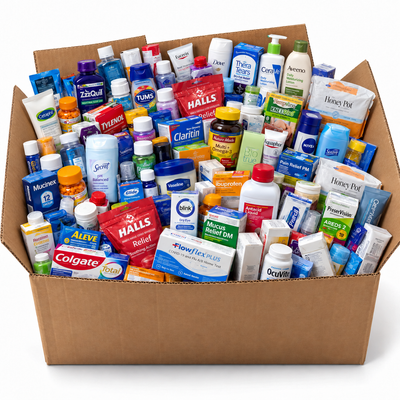 Drugstore Personal Care/HBA Liquidation Lot (100 Units)