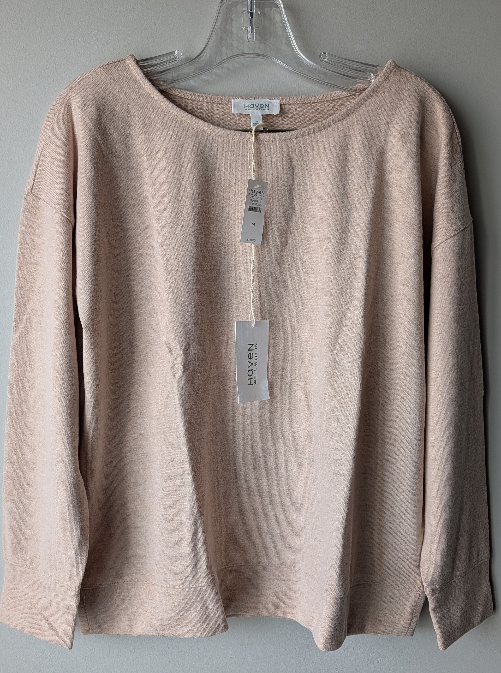 🏷️Haven Well Within - Organic Cotton Long Sleeve Knit Top #6475 (30 units) - Image 2