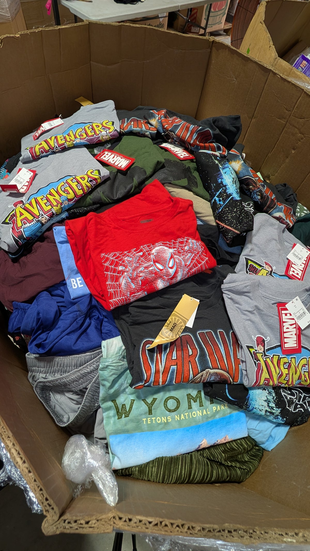 The Ultimate Reseller Clothing Mix – 500-Unit Pallet