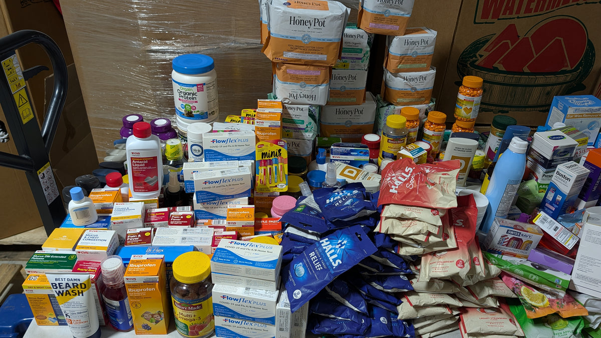National Drugstore Personal Care, OTC & Wellness Liquidation Pallet (1500 Units)