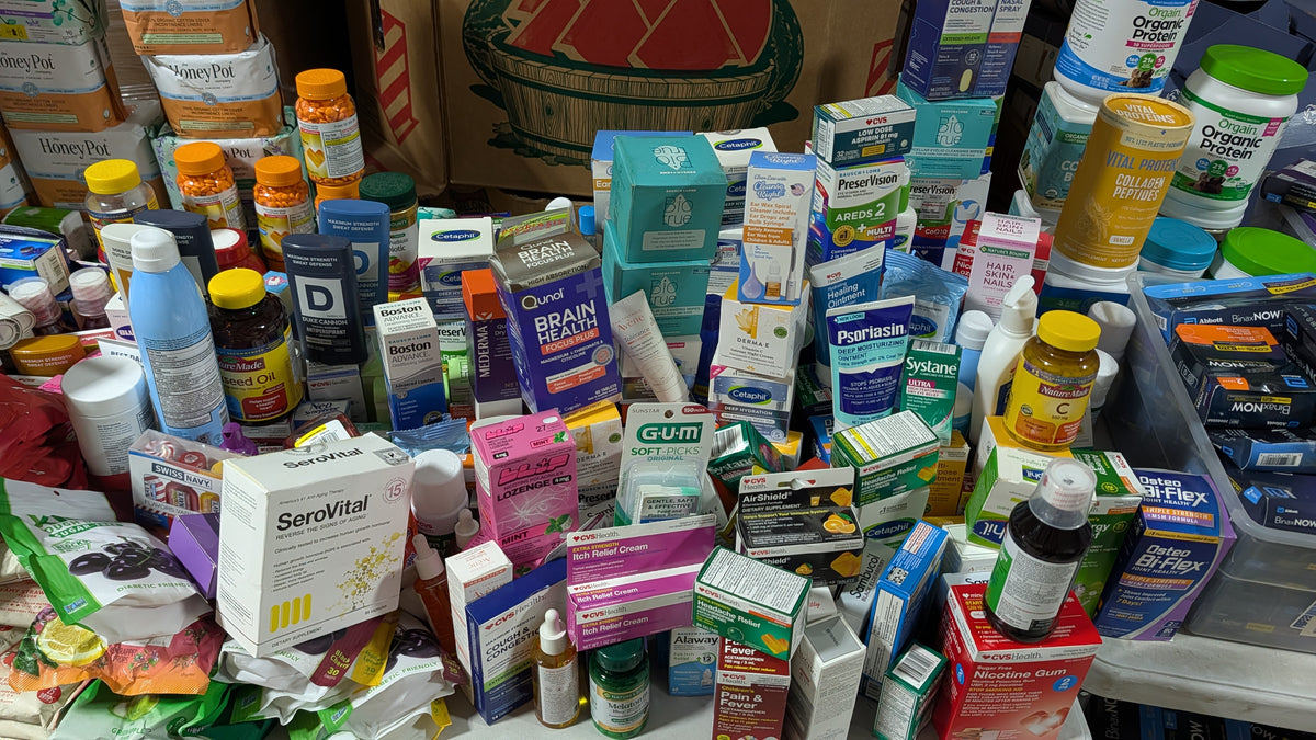 National Drugstore Personal Care, OTC & Wellness Liquidation Pallet (1500 Units)