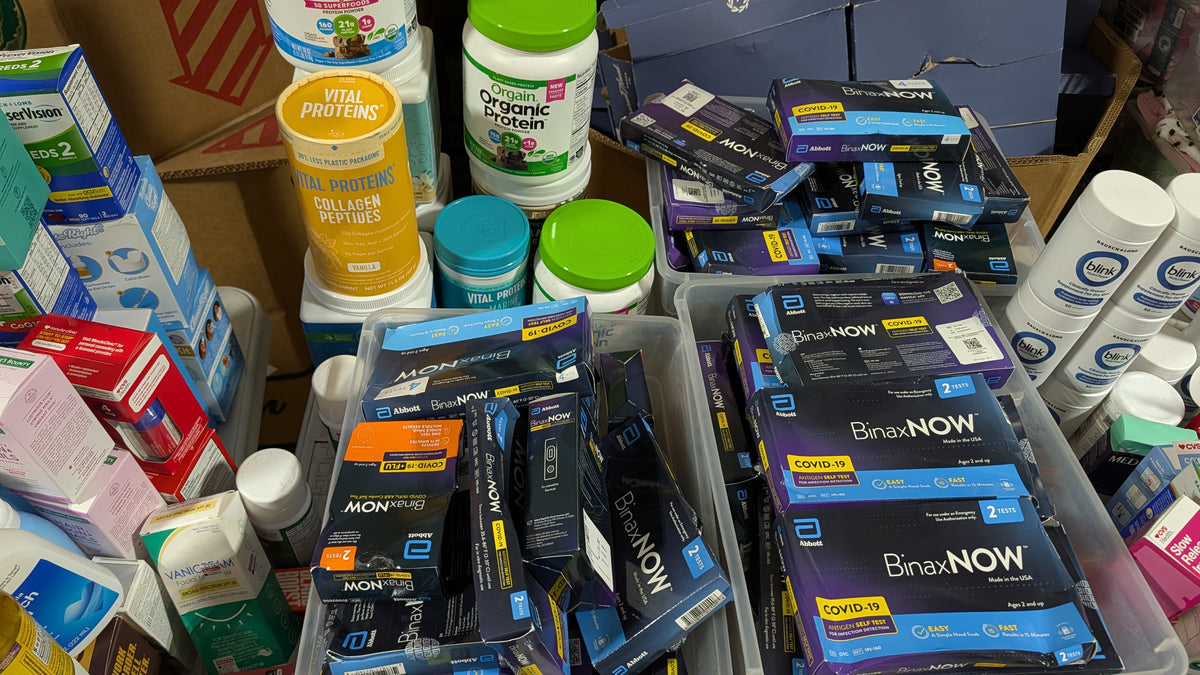 National Drugstore Personal Care, OTC & Wellness Liquidation Pallet (1500 Units)