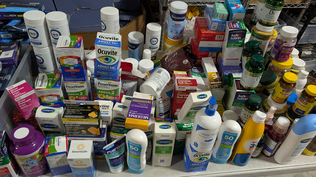 National Drugstore Personal Care, OTC & Wellness Liquidation Pallet (1500 Units)