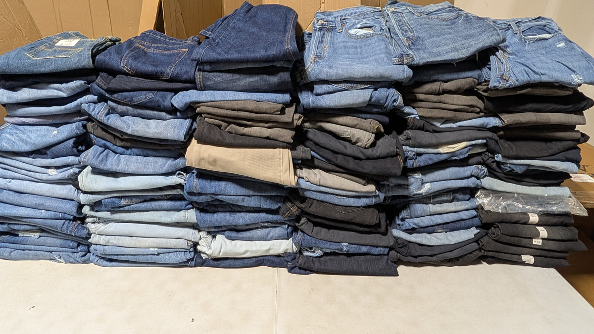 Women’s Brand-Name Denim Liquidation Closeout Pallet (300 Units)