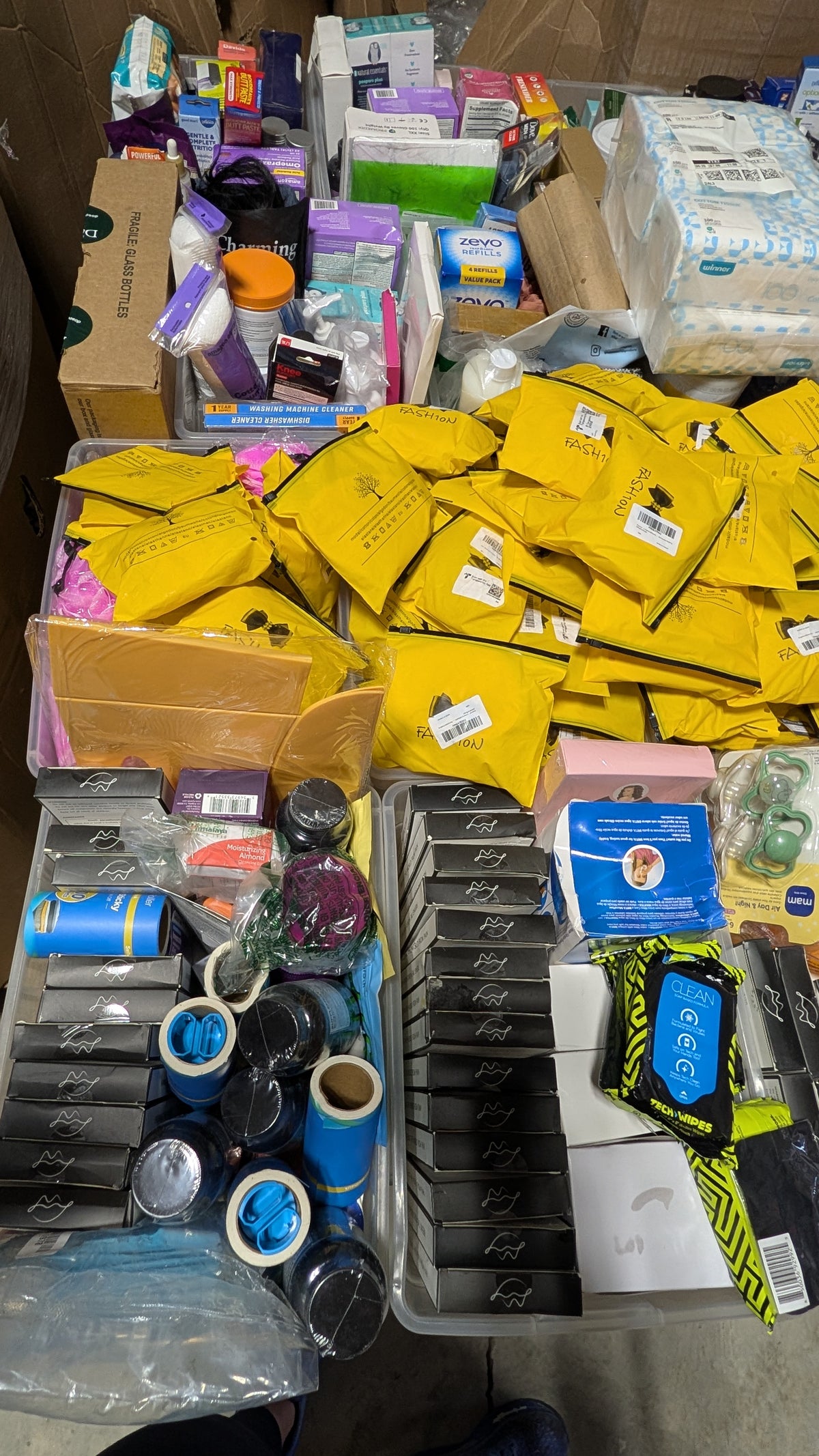Amazon Raw HBA &amp; Personal Care Liquidation Pallet (1300 Units)