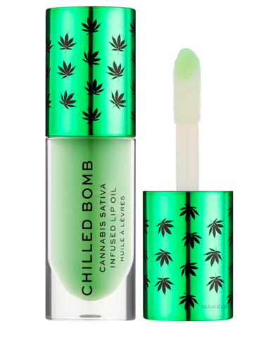 💚 Revolution Good Vibes Chilled Bomb Lip Oil – Smooth, Hydrating Shine, Case Packed (72 units)