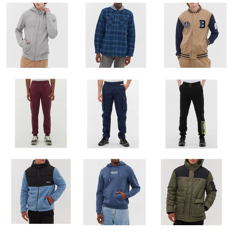 🚀Bench Men’s Cold Weather Collection – Perfect for Resellers!  (150 units) - Image 1