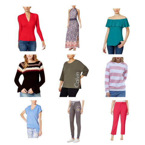 Department Store Women's Name Brand Clothing Lots for Resellers