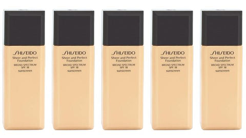 Shiseido Sheer & Perfect Foundation SPF18 Very Rich Brown (D30)