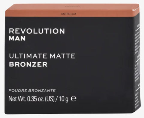 🏆 Revolution Man Ultimate Matte Bronzer – Medium, Sculpt & Define! (Case Packed) (72 units)