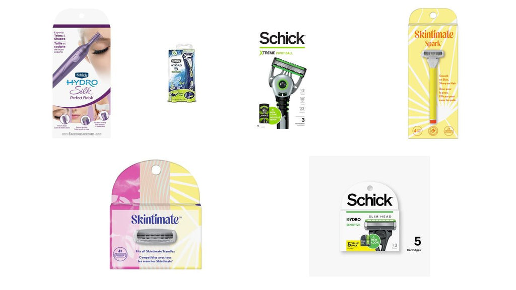 🤩New Manifested Schick & Skintimate Razor Lot #4433 - Schick (75 units)