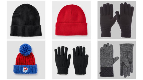 🧤 Cozy & Stylish Hats + Gloves Lot – Manifested Target Brands #5691 (80 units) - Image 1