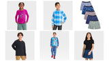🧸 Kids & Toddler Power Mix — PJs, Flannels, Socks, Graphic Tees #5901 (75 units) - Image 3