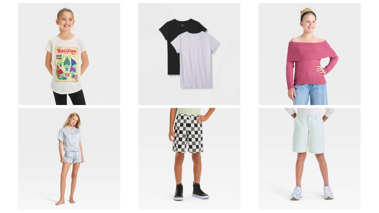 ⭐ Target Kids Clothing Lot | Star Wars, Trolls, Cat & Jack & More #6040 (126 units) - Image 1