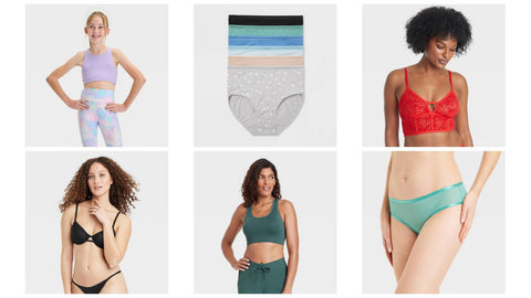 ✨Manifested Target Undergarments Lot – Maidenform, Jockey, Auden & More #5830 (100 units) - Image 1