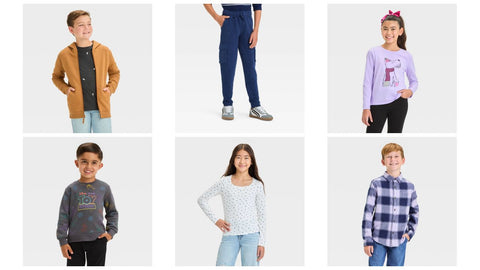🧥 Target Baby & Kids Lot | Onesies • Pajamas • Flannels • Joggers • Dresses #5835 (82 units) - Image 1